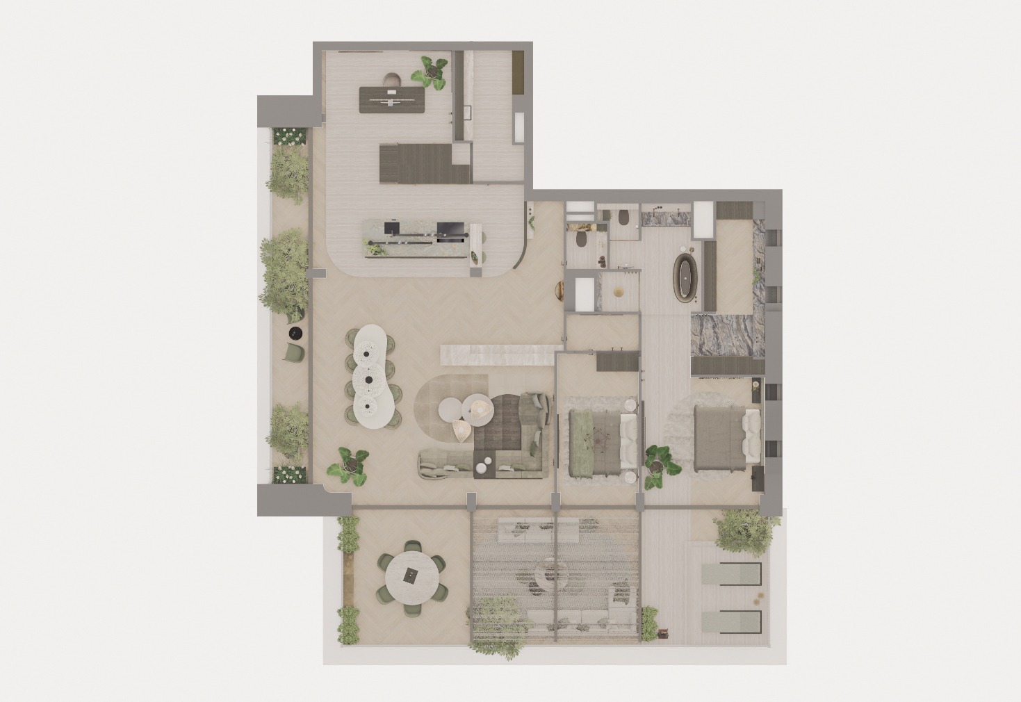 The Home Factory Interieurdesign & Realisatie - Penthouse inrichten