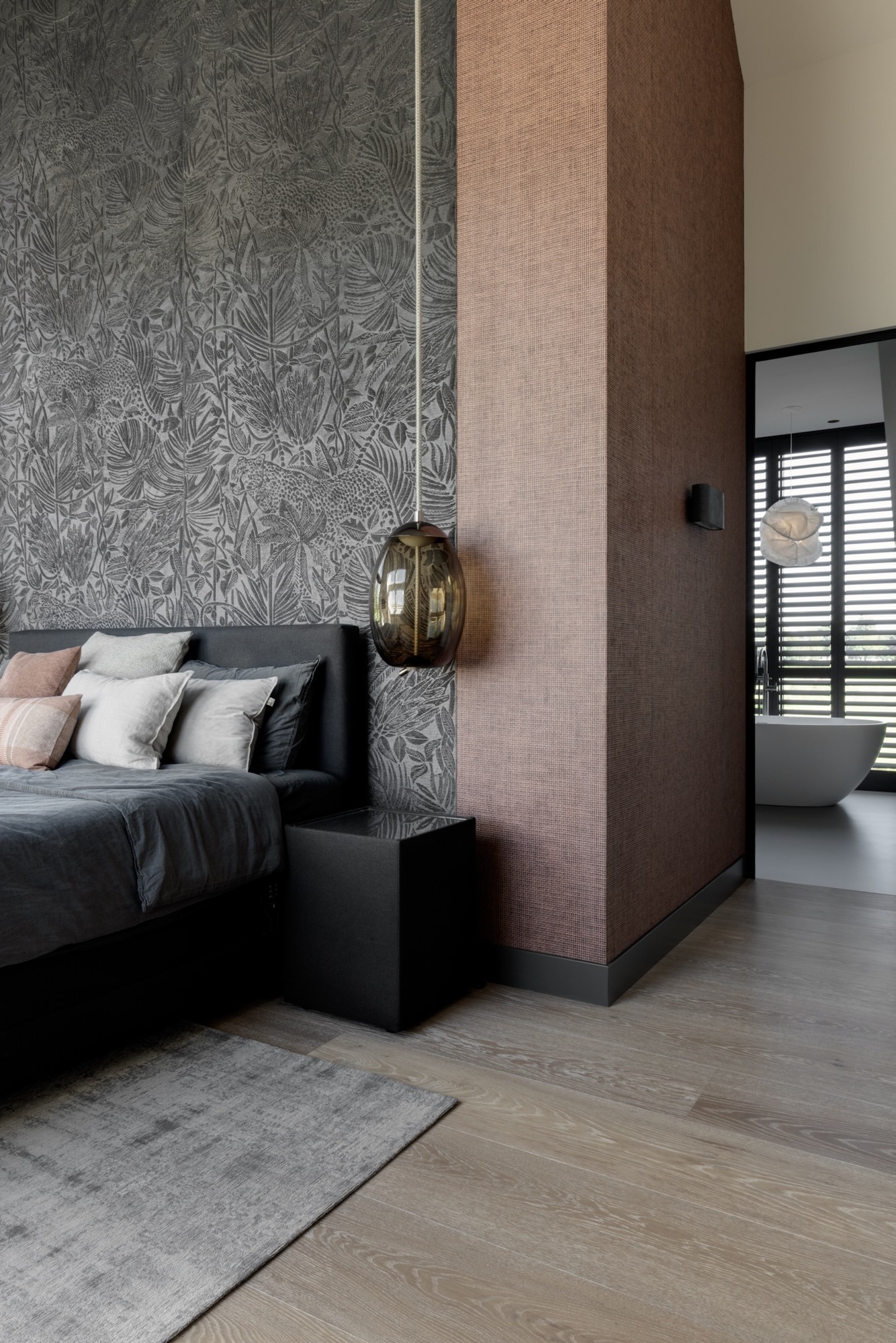 stijlvolle slaapkamer en suite