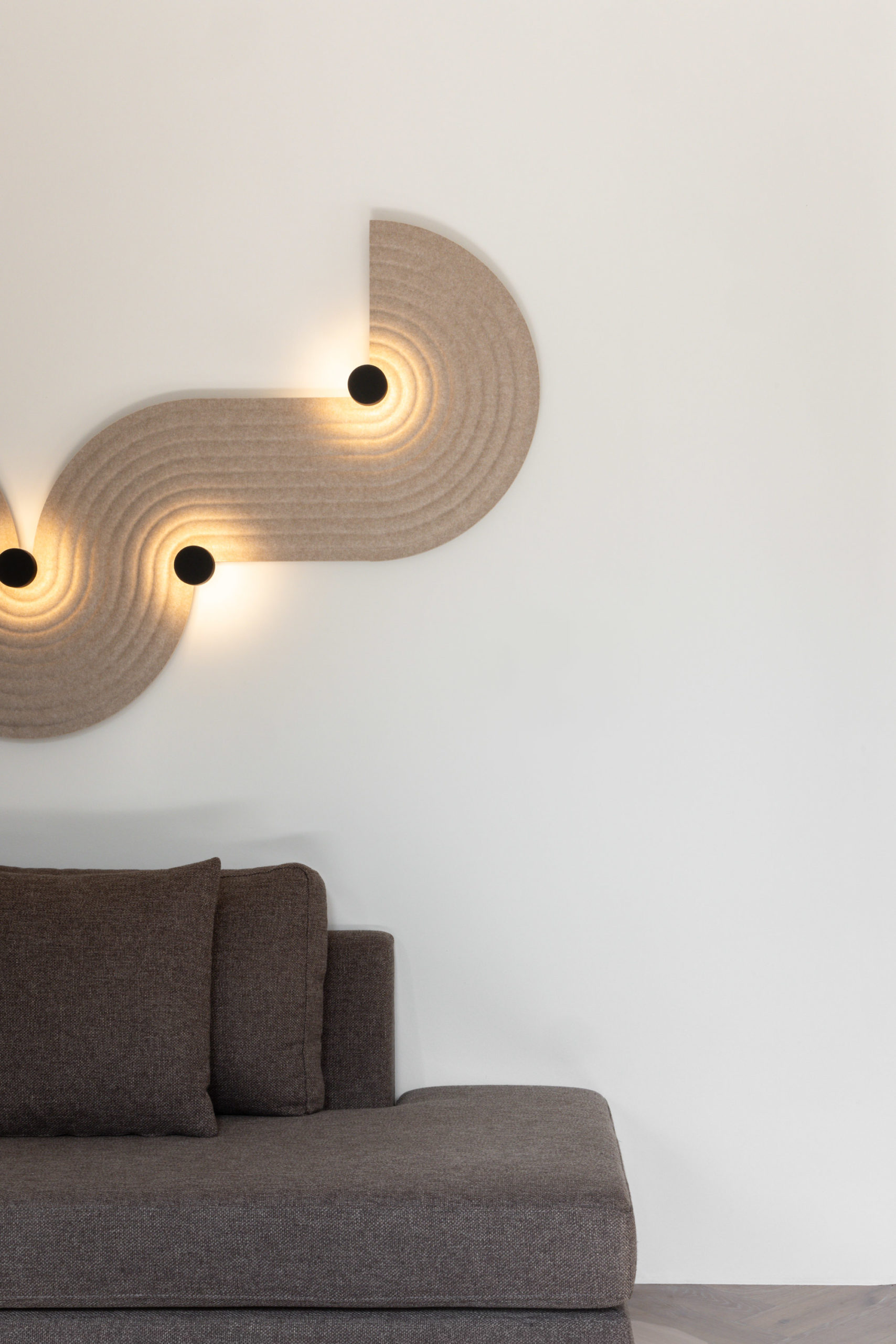 design verlichting op de muur