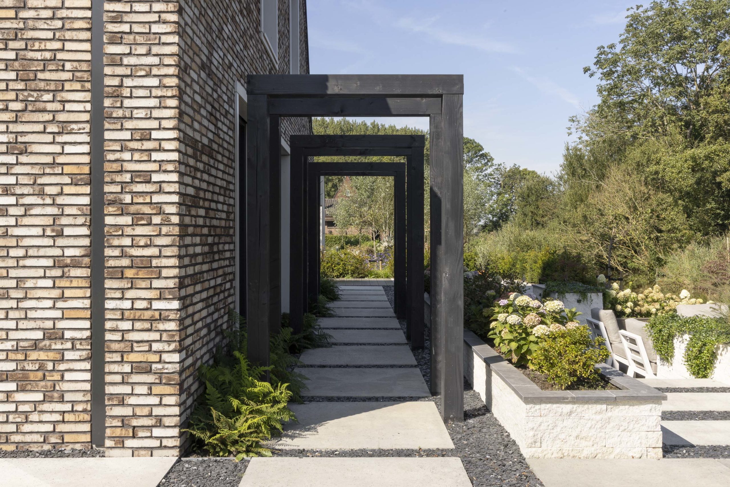 The Home Factory Essentials tuinontwerp zichtlijn