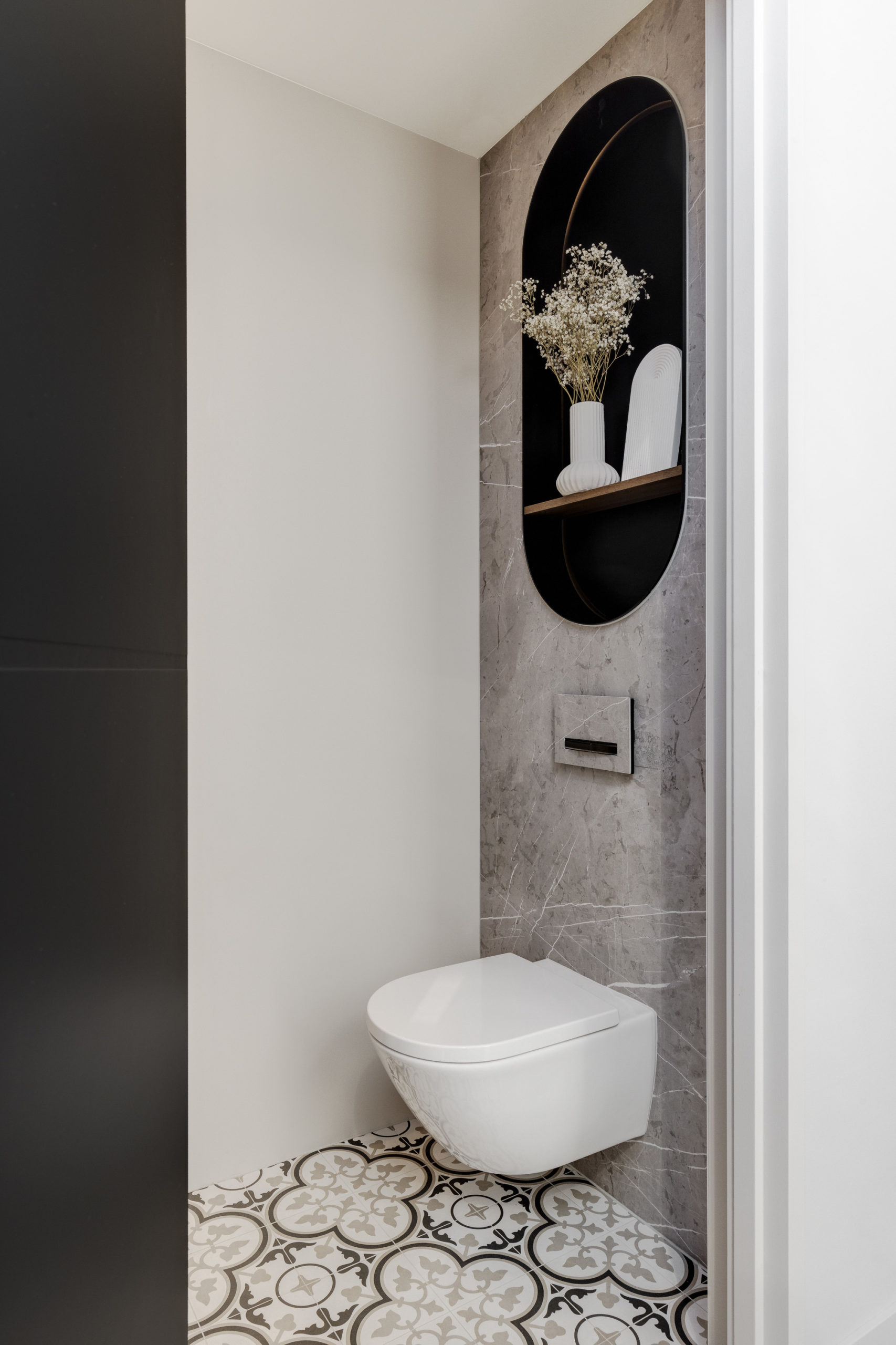 leuk toilet interieur