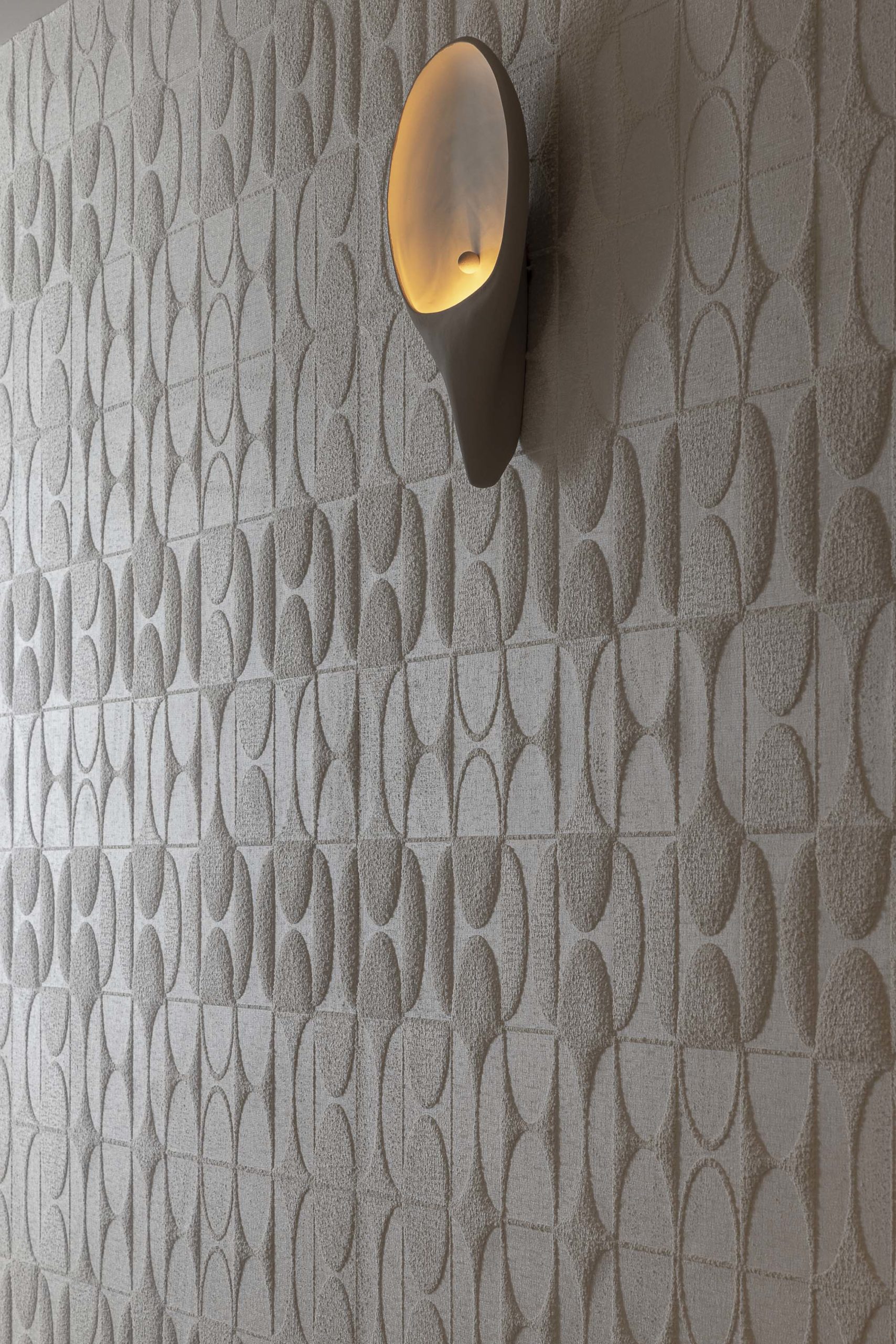 behang met structuur