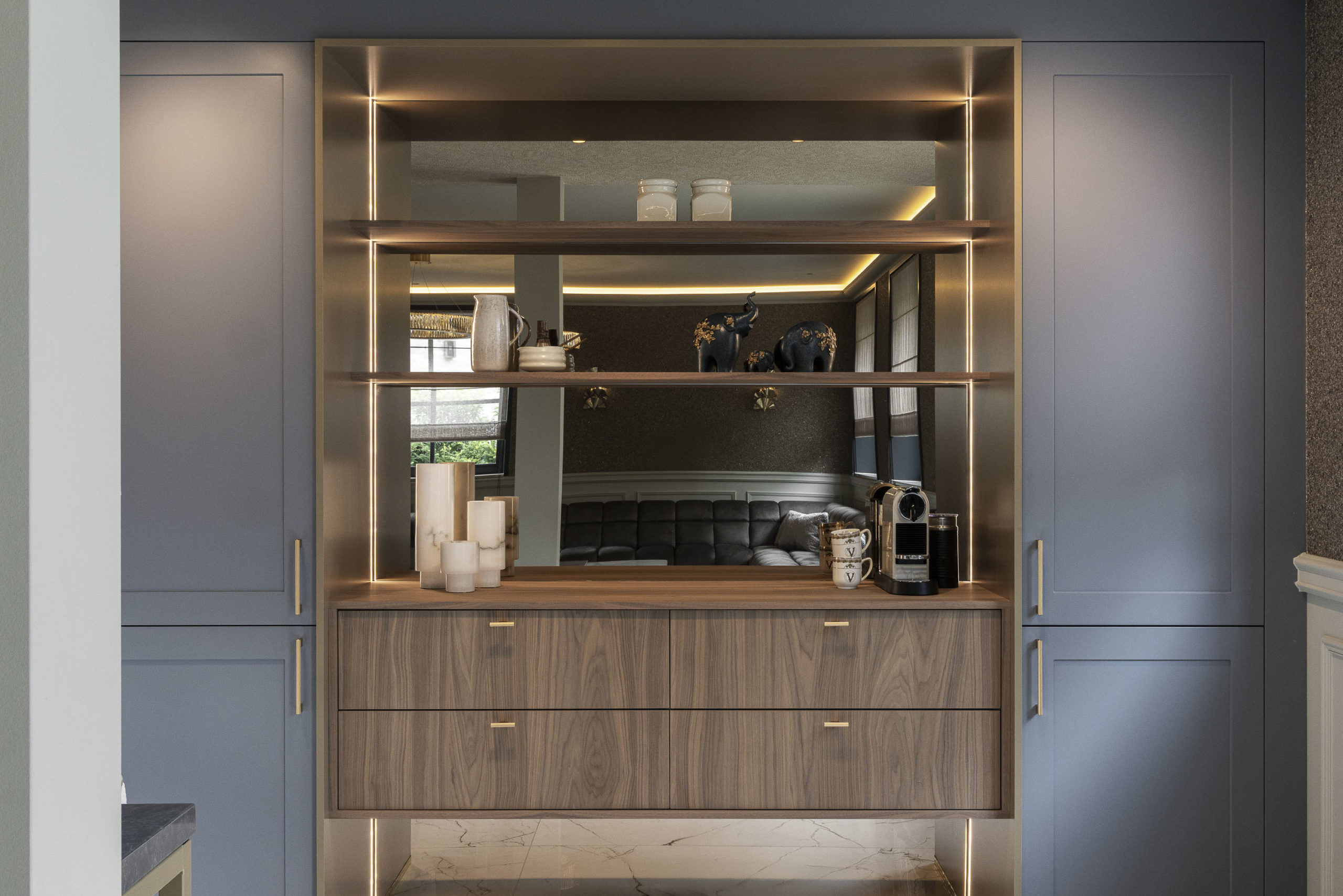 luxe coffee pantry op maat