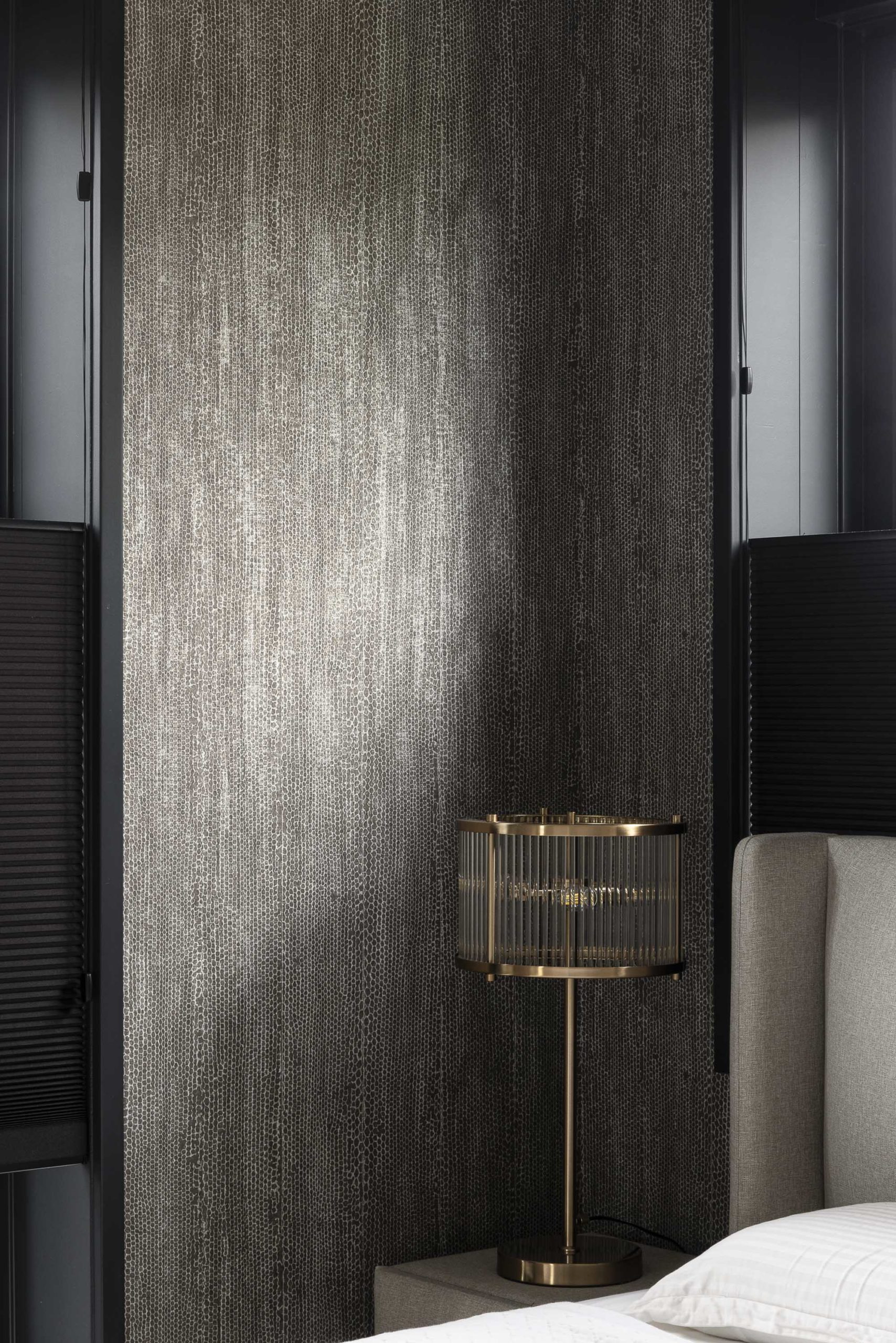 bedlampje met messing