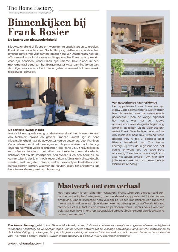 Uitzicht op de ruime, moderne bedrijfskantine van de Van der Werff Groep, met op de voorgrond een eettafel op een bakstenen vloer en daarachter een tafeltennistafel en een opvallende groene moswand. Achterin is een afgesloten vergaderruimte of werkplek zichtbaar. Diverse hanglampen hangen aan een plafond met houten balken. Aan de rechterkant bevindt zich een bakstenen muur.